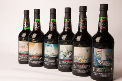 (1) 1978 Thomas Hardy America's Cup Boxed set of six bottles of 'Vintage Port' edition 1388 sold as one lot