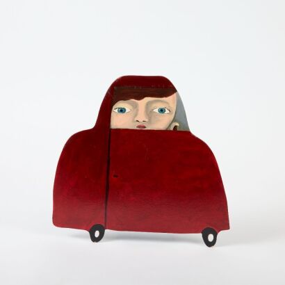 ROBYN GIBSON Untitled (red car)