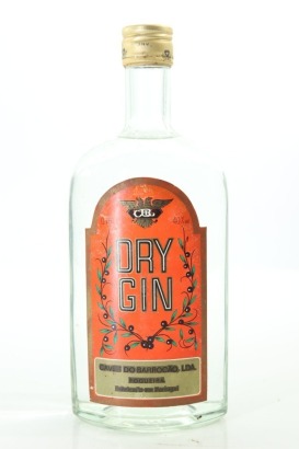 (1) Caves Do Barrocao Dry Gin, Portugal, 750ml, 40% ABV, Circa. 1970's
