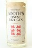 (1) Booth's Finest Dry Gin, England, 750ml, 40% ABV, Circa. 1980's - 2