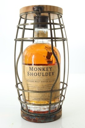 (1) Monkey Shoulder 'The Original' Batch 27 Cage Edition Blended Malt Scotch Whisky, Speyside, 40% ABV (GB) (SOL)