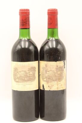 (2) 1983 Chateau Lafite Rothschild, Pauillac [JR17] (TL)