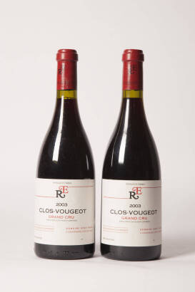 (2) 2003 Rene Engel Clos Vougeot Grand Cru