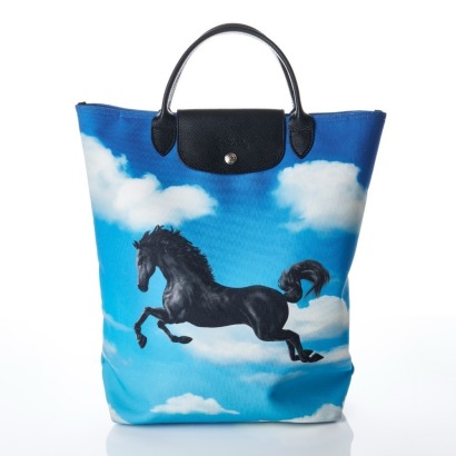 Longchamp, Le Pliage Toiletpaper Horse Tote Bag