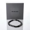 Balenciaga, Logo Bead Choker with Box - 2