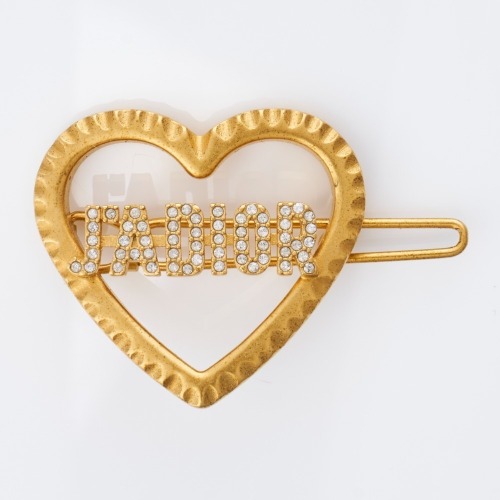 Christian Dior, J'Adior Heart Hair Clip with Box