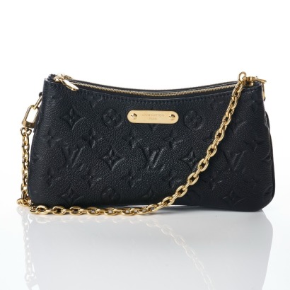 Louis Vuitton, Monogram Empreinte Pochette Liv Shoulder Bag