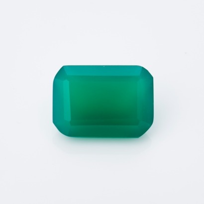Loose, 6.50ct Dyed Green Chalcedony