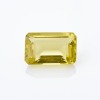 Loose, 10.25ct Rectangular Step-Cut Lemon Quartz
