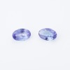 Loose, Pair of 0.65ct Oval-Cut Tanzanites