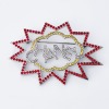 Chanel, Bam Pow Rhinestone Brooch with Box