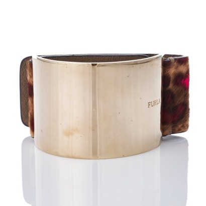Furla, Leopard-Print Cuff Bracelet