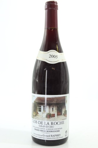 (1) 2005 Gerard Raphet Clos de la Roche Grand Cru, Cote de Nuits