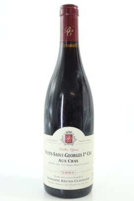 (1) 2005 Domaine Bruno Clavelier Aux Cras Vieilles Vignes, Nuits-Saint-Georges Premier Cru