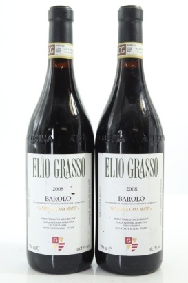 (2) 2008 Elio Grasso Ginestra Vigna Casa Mate, Barolo DOCG [RP98]
