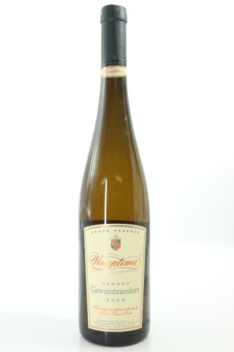 (1) 2009 Vinoptima Ormond Grand Reserve Gewurztraminer, Gisborne