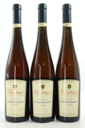 (3) 2005 Vinoptima Ormond Grand Reserve Gewurztraminer, Gisborne