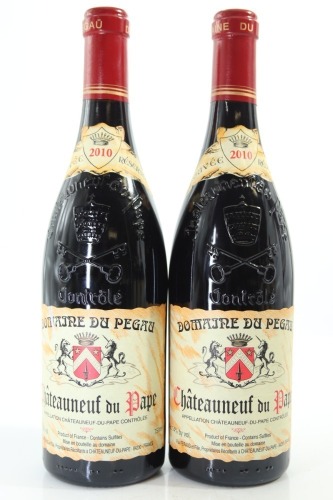 (2) 2010 Domaine du Pegau Chateauneuf-du-Pape Cuvee Reservee, Rhone [RP98] [JR18]