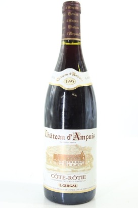 (1) 1995 E. Guigal Chateau d'Ampuis Cote Rotie, Rhone