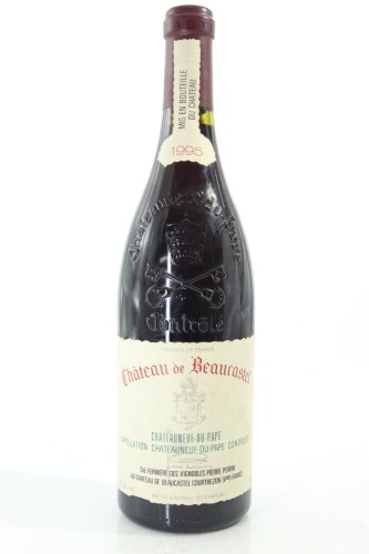 (1) 1995 Chateau de Beaucastel Chateauneuf-du-Pape, Rhone