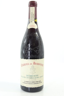 (1) 1995 Chateau de Beaucastel Chateauneuf-du-Pape, Rhone