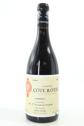 (1) 1998 M. Chapoutier Cote Rotie La Mordoree, Rhone (STOL)