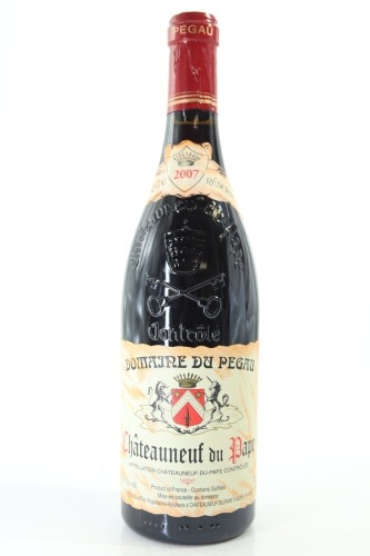 (1) 2007 Domaine du Pegau Chateauneuf-du-Pape Cuvee Reservee, Rhone [RP95]