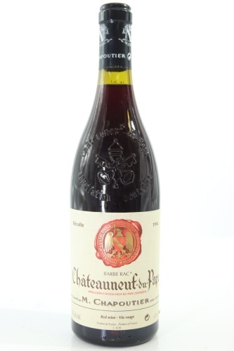 (1) 1994 M. Chapoutier Chateauneuf-du-Pape Barbe Rac, Rhone