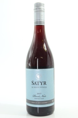 (1) 2017 Sileni Estates Satyr Pinot Noir, Hawke's Bay