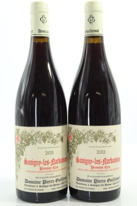 (2) 2011 Domaine Pierre Guillemot Les Narbantons, Savigny-les-Beaune Premier Cru