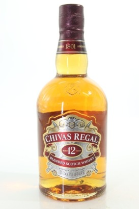 (1) Chivas Regal 12 Year Old Blended Scotch Whisky, Scotland, 40% ABV