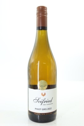 (1) 2022 Seifried Pinot Gris, Nelson