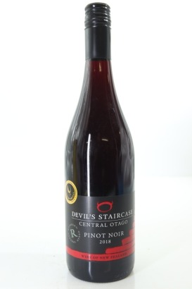 (1) 2018 Devil's Staircase Pinot Noir, Central Otago