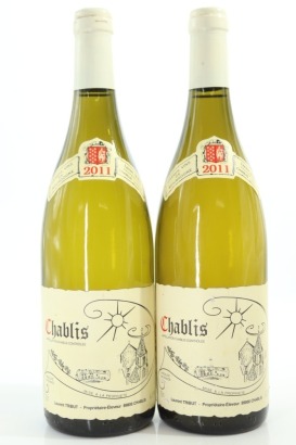 (2) 2011 Laurent Tribut Chablis, Burgundy