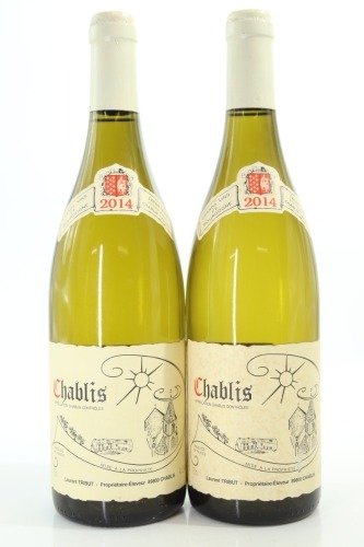 (2) 2014 Laurent Tribut Chablis, Burgundy