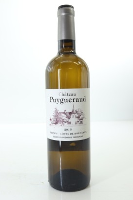 (1) 2016 Chateau Puygueraud, Francs Cotes de Bordeaux