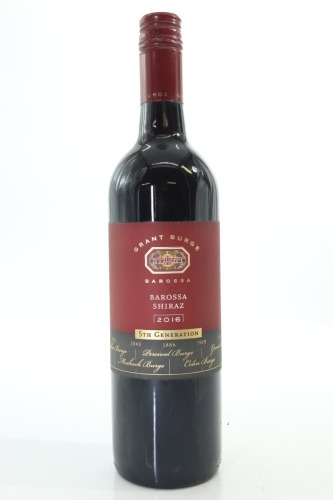 (1) 2016 Grant Burge 5th Generation Shiraz, Barossa