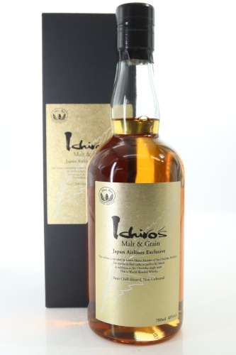 (1) Ichiro's Malt & Grain 'Japan Airlines Exclusive' Blended Whisky, Japan, 48% ABV