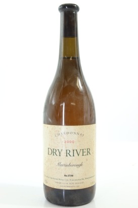 (1) 2000 Dry River Chardonnay, Martinborough
