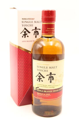 (1) Nikka Yoichi Apple Brandy Wood Finish 2020 / Masataka & Rita 100th Wedding Anniversary&nbsp;余市宮城峽蘋果白蘭地風味桶 2020限定版