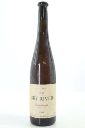 (1) 2005 Dry River Craighall Vineyard Riesling, Martinborough