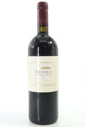 (1) 2009 Te Mata Estate Awatea Cabernet - Merlot, Hawke's Bay