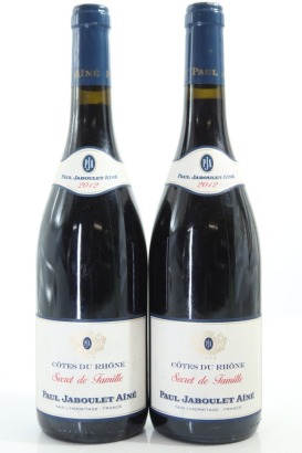(2) 2012 Paul Jaboulet Aine Cotes du Rhone Secret de Famille, Rhone