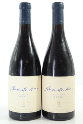 (2) 2008 Millton Clos de Ste. Anne The Crucible Syrah, Gisborne