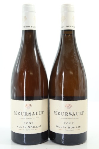 (2) 2007 Domaine Henri Boillot Meursault, Cote de Beaune