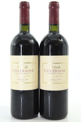 (2) 1999 Te Mata Estate Coleraine, Hawke's Bay