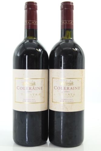 (2) 2005 Te Mata Estate Coleraine, Hawke's Bay