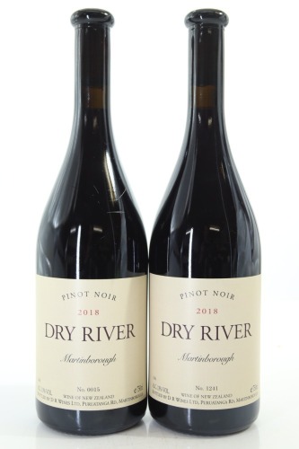 (2) 2018 Dry River Pinot Noir, Martinborough
