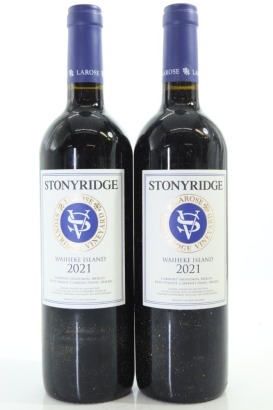 (2) 2021 Stonyridge Vineyard Larose, Waiheke Island