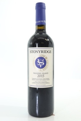 (1) 2015 Stonyridge Vineyard Larose, Waiheke Island (FL)